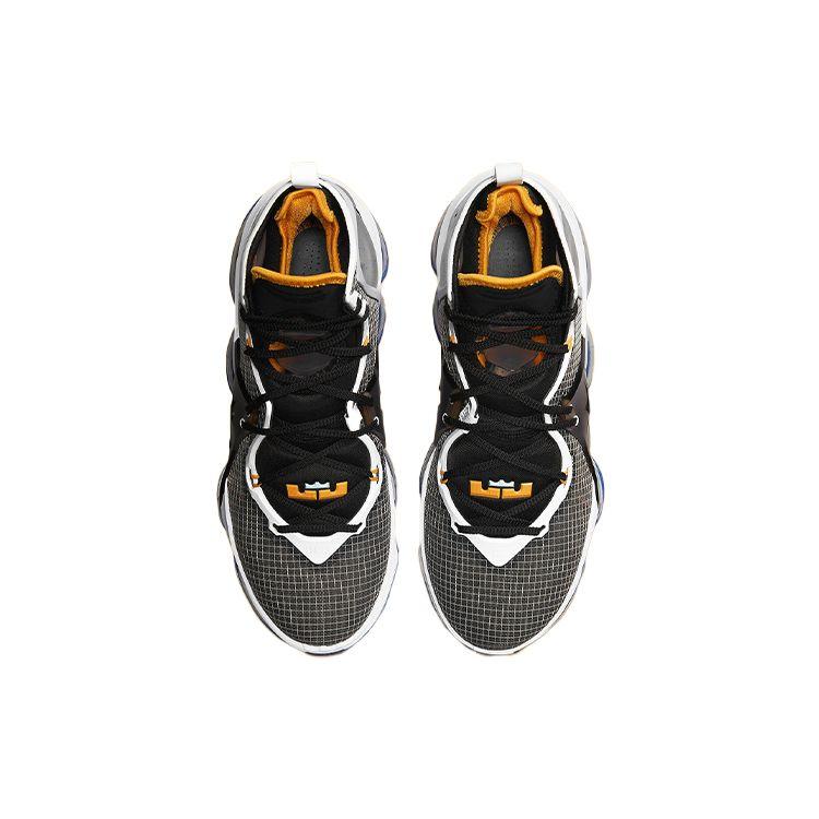 Nike LeBron 19 EP Мужские Черный Университетский Золотой Персидский Фиолетовый DC9340-002