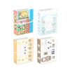 M5 Альбом-органайзер для заметок, карточек айдолов, фотографий, держатель для визиток, милые наклейки, органайзер, минималистичный стиль, книга для хранения
