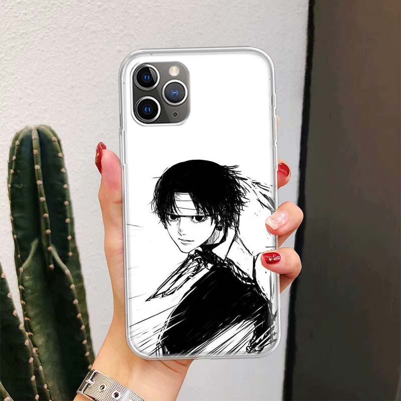 Черно-белый Hunter X Для iPhone 17 Air 16 15 14 Plus 13 Mini 12 11 Pro Max Чехол для телефона 16E 7 Печать 8 SE Fundas Чехол Мягкий Coque 1