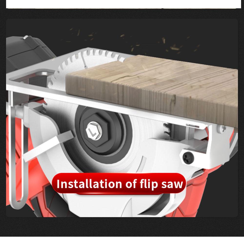 NAWIN электрическая циркулярная пила 5 дюймов бесщеточная многофункциональная электрическая пила DIY электроинструмент для резки дерева ПВХ трубка