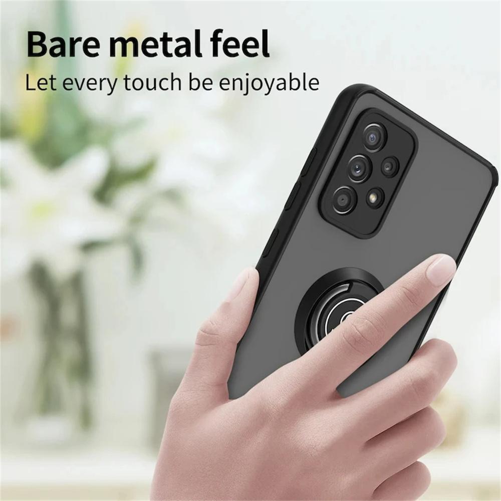 Чехол с магнитным кольцом-держателем для Samsung Galaxy A55 A56 A36 A35 A26 A25 A16 A15 A54 A34 A14 A53 A33 A52 A32 5G Чехол-подставка Funda