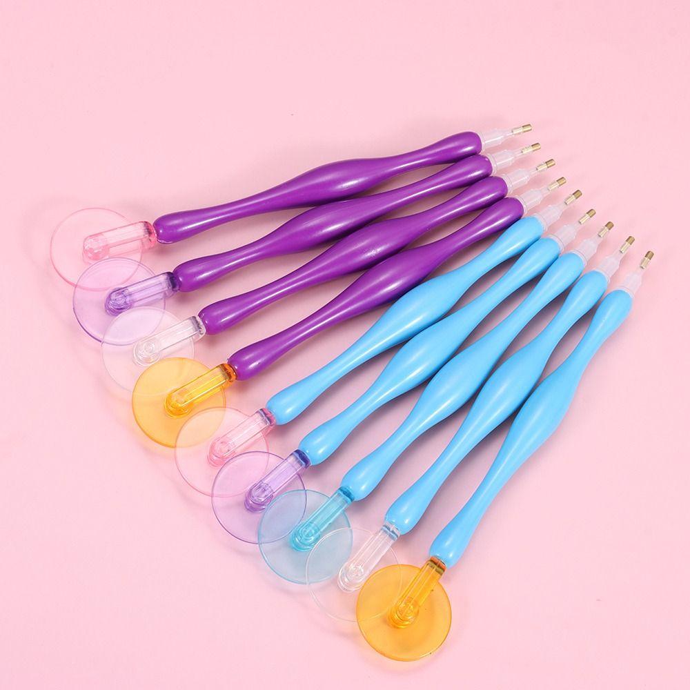 Набор ручек для алмазной вышивки, пластиковый инструмент для 5D алмазной вышивки, новые усовершенствованные ручки-сверла