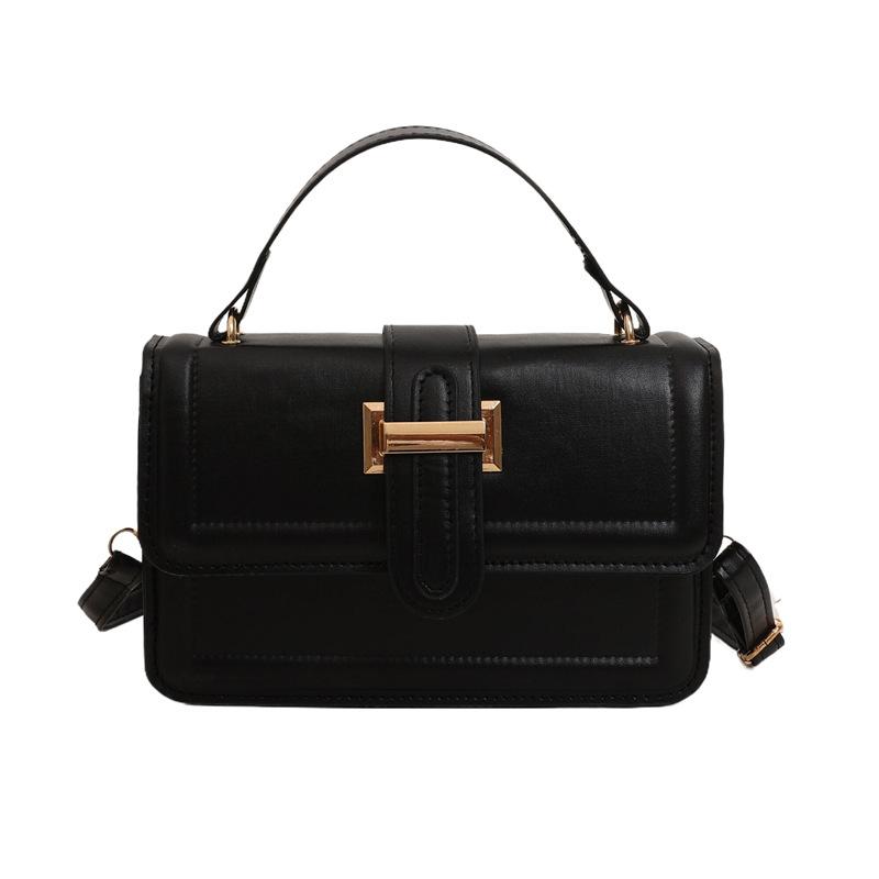 French Niche Design Portable Small Square Bag Women'S Autumn Trendy Versatile High Value Single Shoulder Messenger Bag