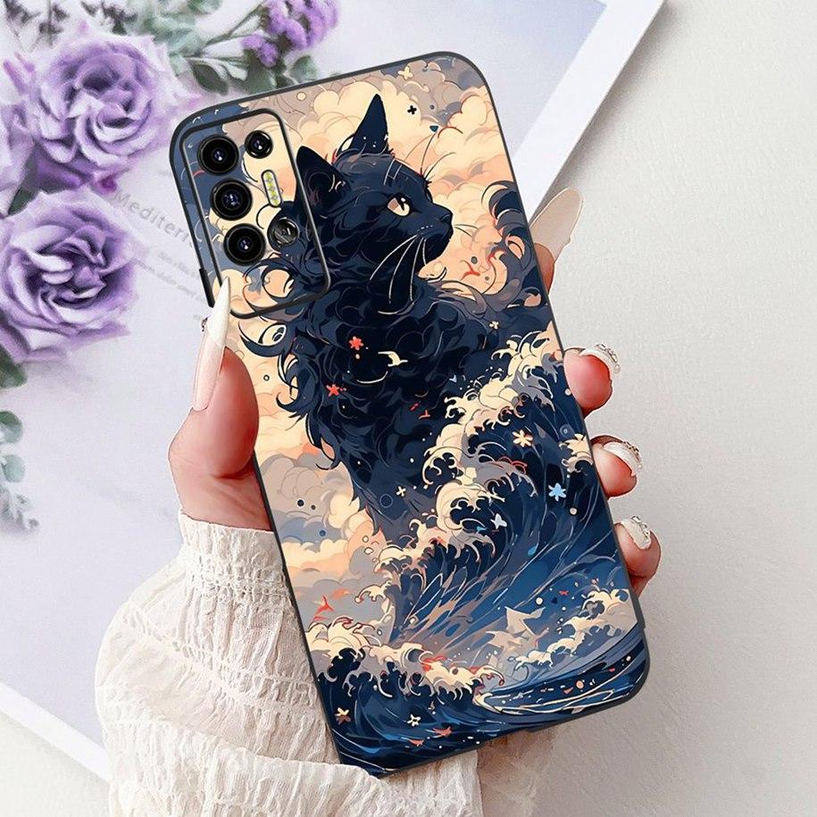 For Tecno Pova 2 Case LE7 LE7n Cover Cool Dragon Lion Cartoon Soft Silicone Protective Shells For Tecno Pova 3 LF7n Pova2 Bumper