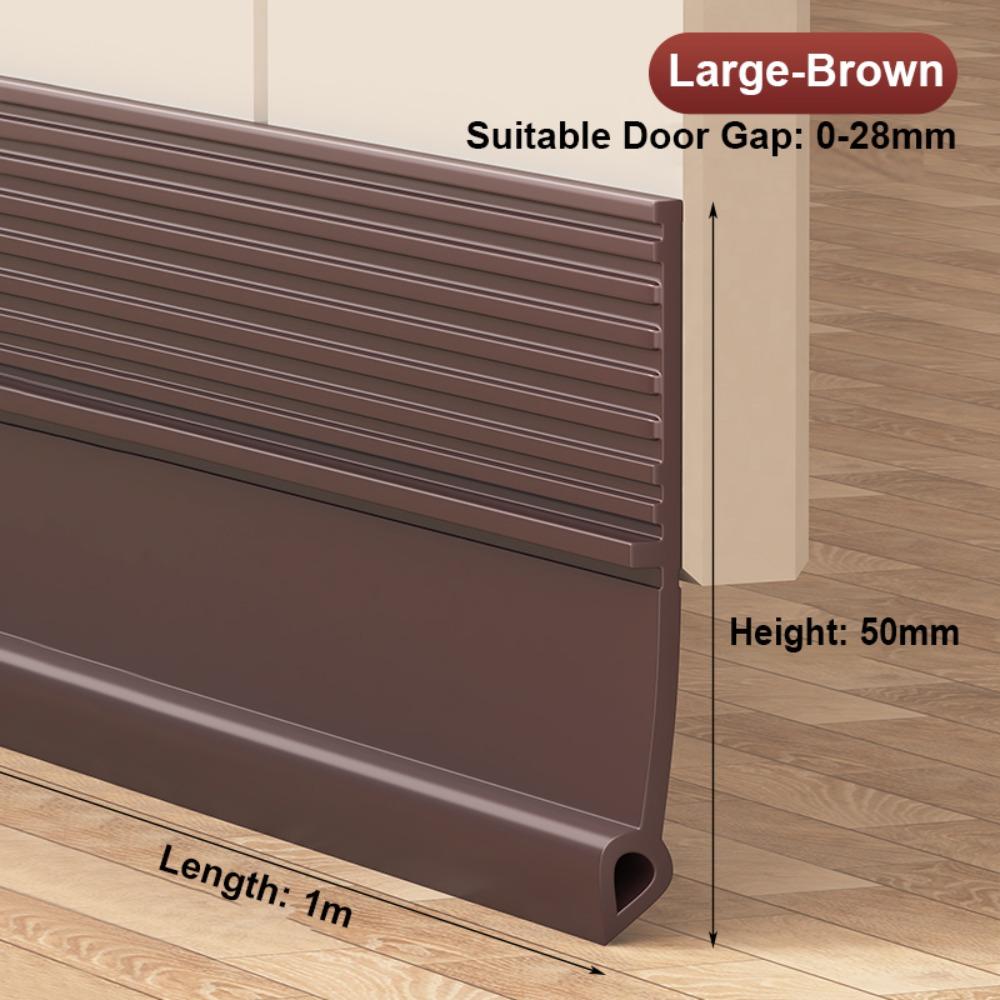 Self-adhesive Door Draft Stopper Insect Prevention Blocker Door Bottom Sealing Strip  Living Room