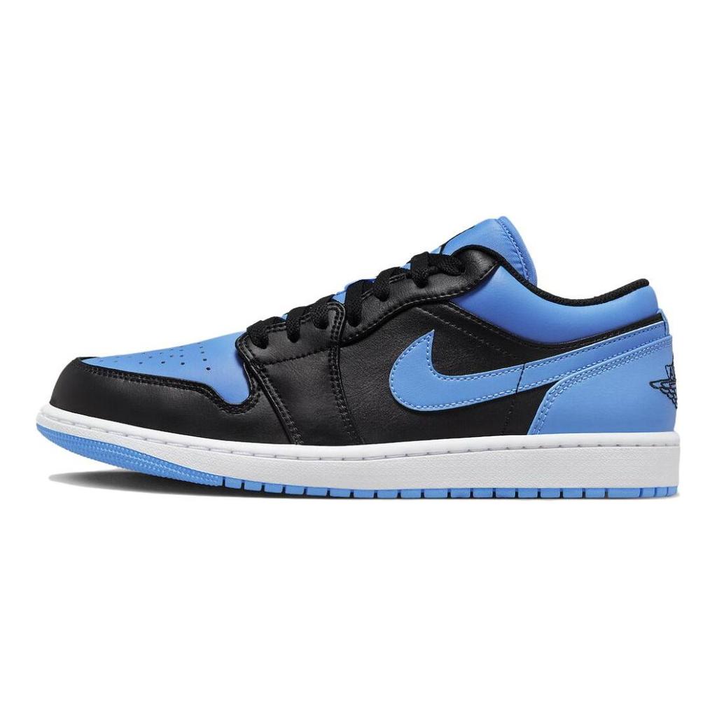 Jordan 1 Низкий Черный Синий Университетский 553558-041