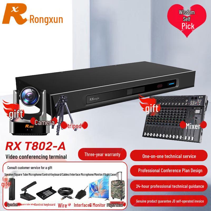 Rongxun Professional Video Conferencing System Components (CN version)