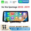 Android Интеллектуальная Система DSP Стерео для Kia Sportage 2018 - 2019 Беспроводной Carplay 12,3-дюймовый Сенсорный Экран Вентилятор охлаждения Bluetooth
