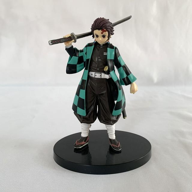 Demon Slayer Anime Figure Kochou Shinobu Figure Kimetsu No Yaiba Kamado Tanjirou Action Figure Agatsuma Zenitsu Figure