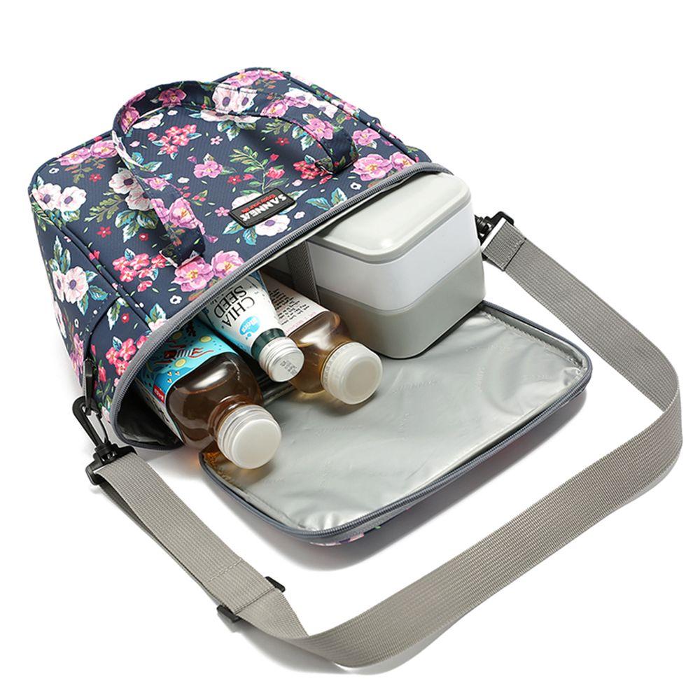 Shoulder Strap Waterproof Large Capacity Insulated Lunch Bags Cooler Bag Storage Box Picnic Bag