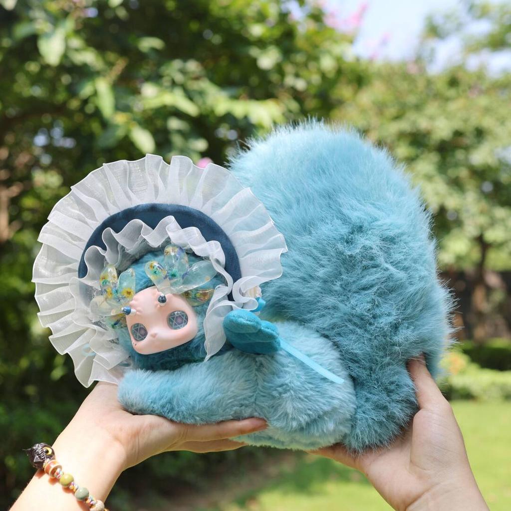 New Gululu A Deer Blooming Series Vinyl Plush Fantasy Creatures Blind Box Figurines Keychain Pendants Trendy Toys Christmas Gift
