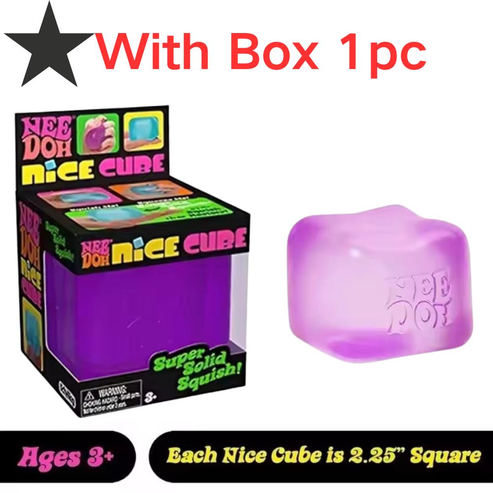 Серия Nice Cube от Schylling & Конфеты из мальтозы & Медуза & Медведь из мальтозы Сюрприз-бокс Мягкая игрушка-антистресс Подарки для взрослых
