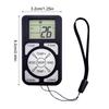 Mini Portable Universal Ac Remote Control, Luminous Lcd Glow In Dark Compatible With All Major Air Conditioners