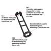 Многофункциональный ключ для раковины с 7 типами байонетов для сантехнических работ
