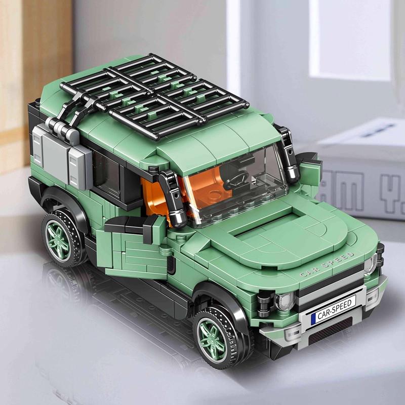 Off-road SUV Building Blocks Model, Adventure Vehicle DIY Assembly Bricks Toy, Sports Car, Vintage Limousine, Car Toy