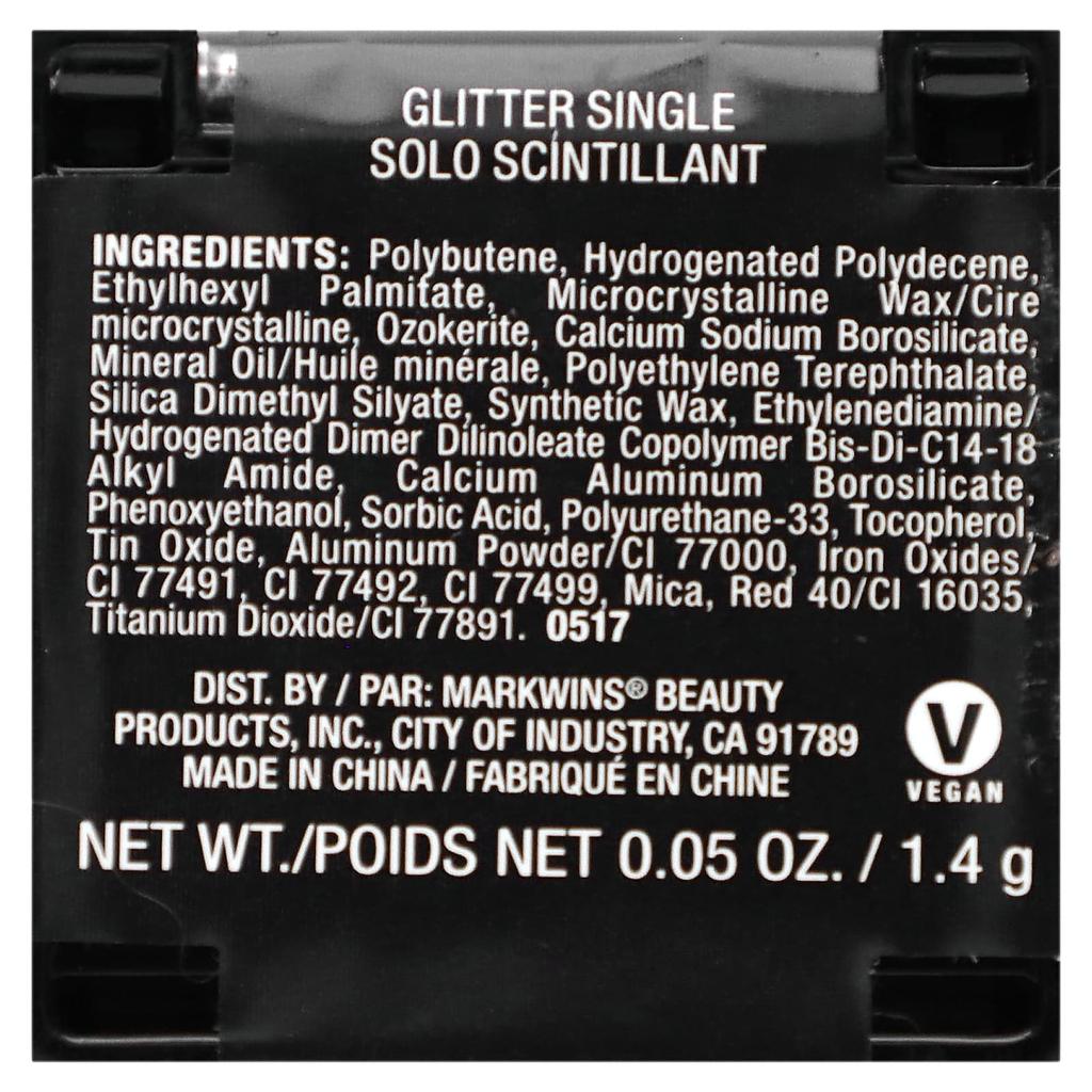 Wet N Wild Одинарный глиттер, Nadecomer, 1,4 г (0,05 унции)