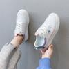 Модные осенние женские кроссовки белые теннисные повседневные туфли для скейтбординга модные туфли на платформе на шнуровке женские вулканизированные туфли Tenis De Mujer