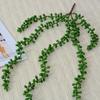 1Pc String Of Pearls Plant Lover'S Tears Artificial Hanging Succulents Plants Vine Fake Flowers Home Garden Wall Decoration