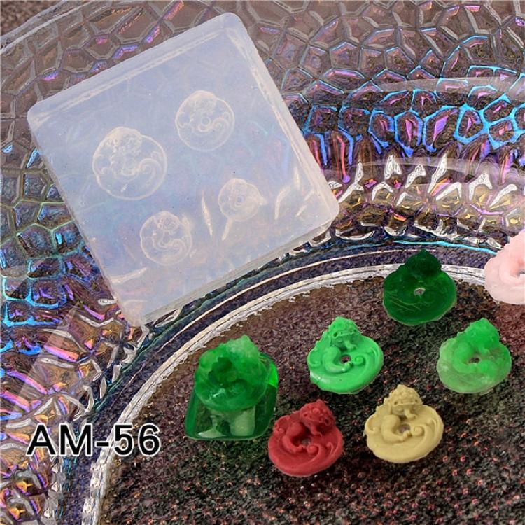 3D Форма для ногтей Дракон Украшения для нейл-арта DIY Силиконовая Форма Шаблон Маникюрный Инструмент