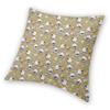 Fall Floof Wooloo Square Pillowcase Polyester Linen Velvet Printed Zip Decorative Home Cushion Cover