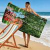 Custom Name In the Night Garden Print Beach Towel, Large Soft Quick Dry Towel for Beach Camping Swimming_xia