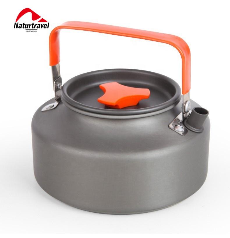 Naturtravel 1.1L AluminumTeapot Coffee Water Pot Cookware for Camping Hiking Camping Tea Pot