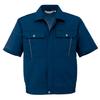 Work Short Quick Sweat Stain RCS617 M [Midori Anzen] Clothes, Sleeve, Blouson, Antistatic, Drying, Absorbent, Resistant, Top, Navy,