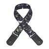 Vintage Guitar Strap Embroidered Print Guitar Shoulder Belt Bass Belts Electric Guitar Belts  Bass