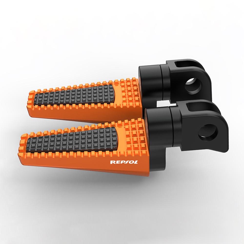 Motorcycle Front Footrest Foot Pegs Adjustable FootPegs Pedals Fit For CBR600F CBR1000F CBR1000R Fireblade 30th Anniversary
