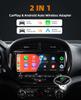 Беспроводной адаптер 2 в 1 CarPlay для Android iPhone Auto Проводной к беспроводному AI Box USB-подключение Для VW Toyota Nissan Honda Ford