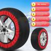 Новые автомобильные противоскользящие носки на колеса Установка на колеса проста Не повреждают автомобиль На льду, снегу, грязевых дорогах Зимние противоскользящие автомобильные аксессуары