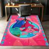 Custom Name Trolls Printed Carpet,Rug for Office Chair Living Room Bedroom Kitchen Room Decor Gifts.