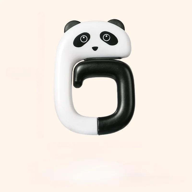Cute Bag Hook Cartoon Table Side Bag Rack Folding Bag Hook Hanger Handbag Holders Foldable Table Hook Office Desk Accessories