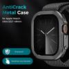 Роскошный сплавной корпус для Apple Watch Ultra 3 49 мм Чехол для Iwatch ULTRA 3 2 1 49 ММ Оболочка Жесткий Металлический Бампер Защитные Аксессуары