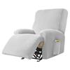 Velvet Recliner Sofa Cover Stretch Spandex Armchair Cover Slipcovers Non Slip All-inclusive Armchair Protector 4pcs/set