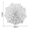 38 см круглый полый цветок подставка для стола чаша блюдо коврик коврик для столовых приборов декор для вечеринки