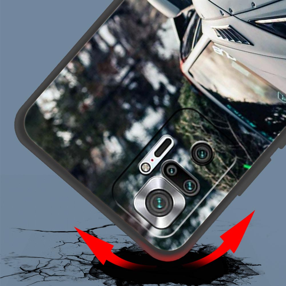 Чехол для телефона Sport Car Golf 7 для Xiaomi Redmi Note 14 13 5G 10 11 12 Pro Plus 4G 14C 13C 12C 10C Черный