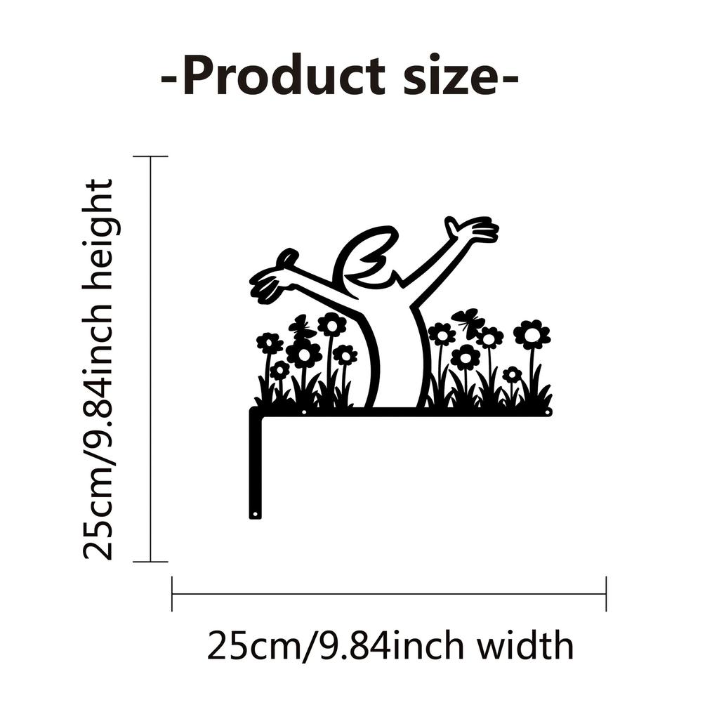 2D Плоский, Высококачественный 2D Плоский Металлический Саморез с отверстиями, Черная Рама Современный Домашний Декор для Ванной - Легко Устанавливаемое Настенное Искусство
