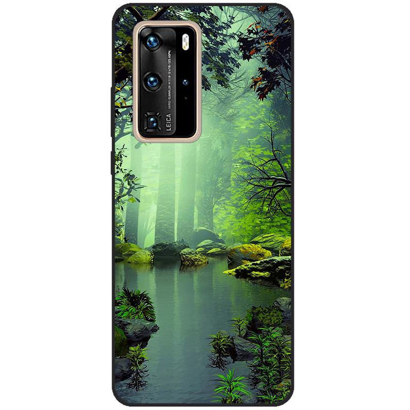 phone case For Huawei P40 Case cover Soft Silicon TPU coque for Huawei P40 Pro P40Pro P 40 Bumper Fundas full 360 Protective