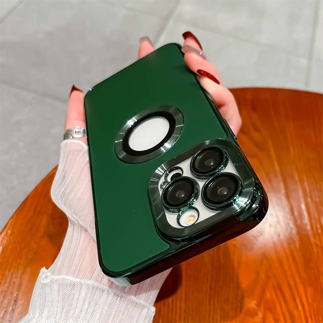Противоударный чехол для телефона с защитным покрытием для линз для Iphone 14 13 12 11 Pro Max 14 Plus 11, бампер с отверстием для логотипа, задняя крышка для деловых девушек
