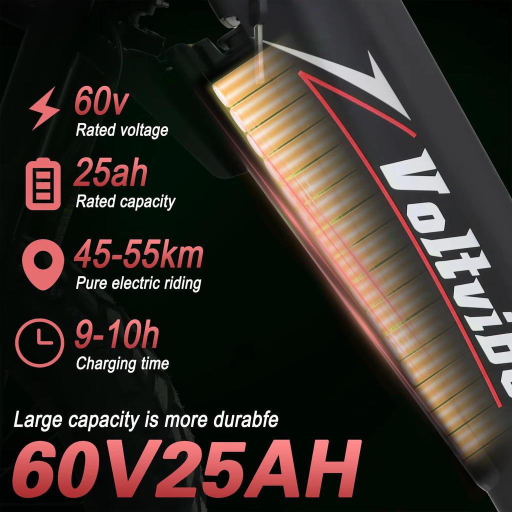 M2 Adult electric bicycle 2000W Peak 5000W 60V 25Ah battery max speed 75KM/H full suspension system Aluminum alloy frame Ebike