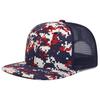 Fashion Hip Hop Baseball Cap Checkered Pattern Print Trucker Caps Cotton Snapback Hat Outdoor Sun Hats Sports Leisure Caps
