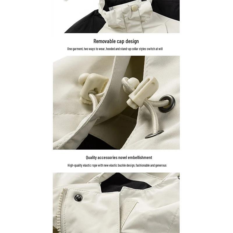 Playboy Men's Detachable Outdoor Jacket