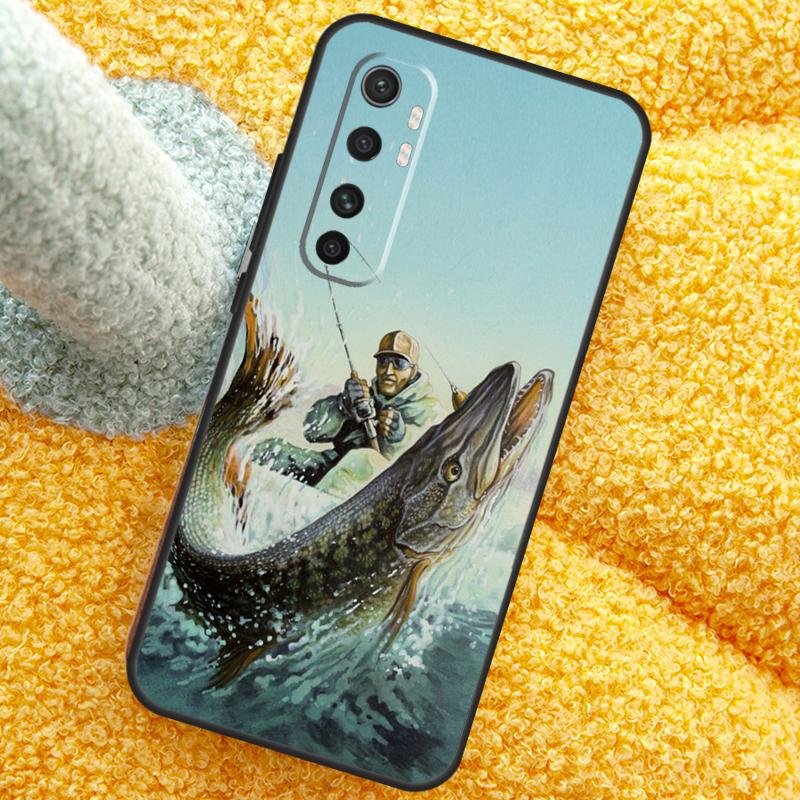 Рыболовный ящик для приманок на щуку Для Xiaomi 15 14 Ultra 13T 14T 15T 17 Pro Max Чехол Для POCO X7 F8 Pro X3 X5 X6 F5 F6 F7