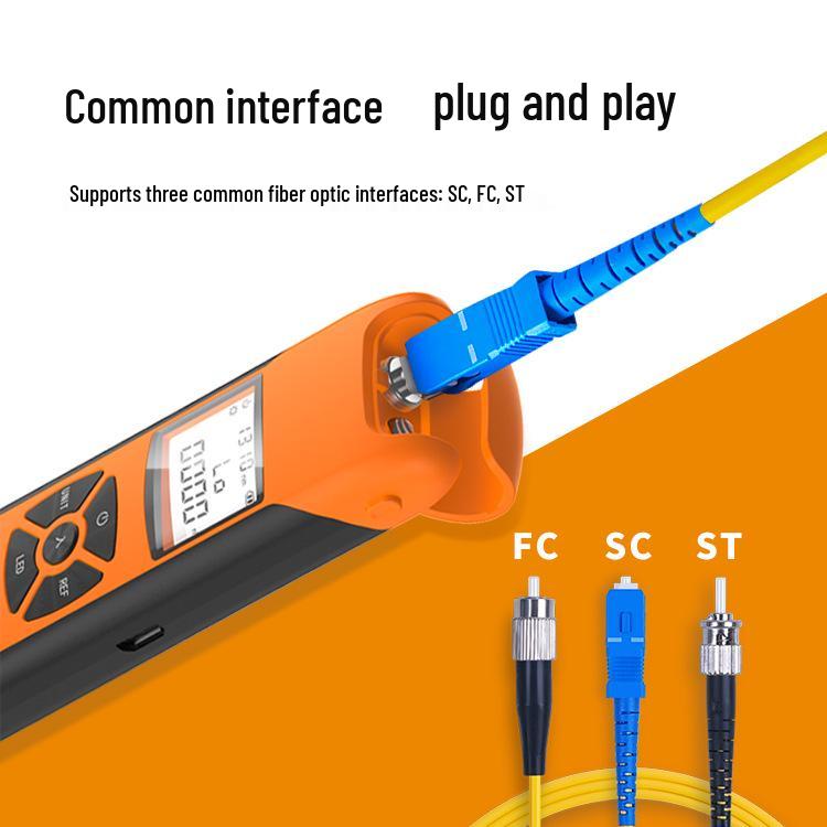 GUANGYAN G1000 Мини-оптический измеритель мощности и тестер затухания оптического волокна (-70 до +6)