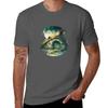 Round Doors in Watercolor and Ink Black Halfling Hole Fantasy TShirt Unisex t shirt designer TShirt