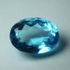 Natural Blue Aquamarine Loose Gemstone 10.25 ct Oval Shape for Jewelry Making and Gem Collections