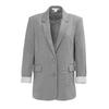 Miso Womens/Ladies Turned Up Cuff Blazer