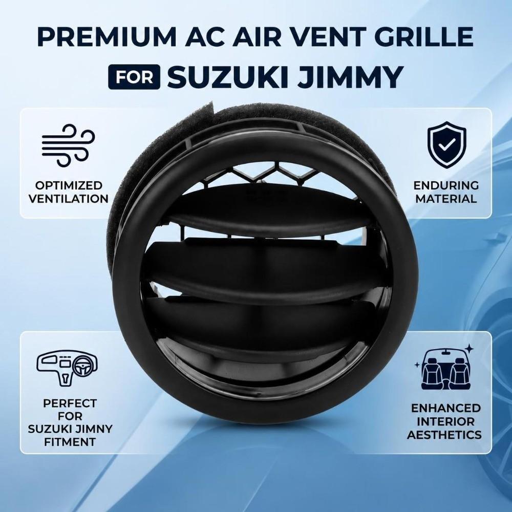 Circular AC Vent Grille OEM 73610 75H01 5PK Air Outlet Vent for Suzukis Jimny Car Interior