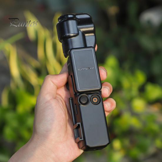 Силиконовый защитный чехол для камеры Osmo Pocket 3 Gimbal, противоударный, противоударный, полная защита, защитный чехол для карданного подвеса